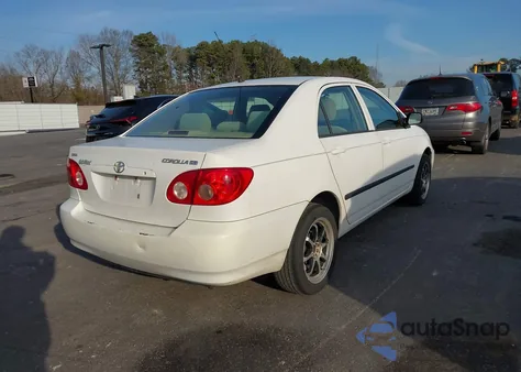 2007 Toyota Corolla Ce z USA, uszkodzony, nr VIN JTDBR32E470105353